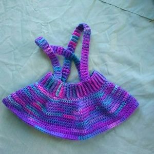 Baby Skirt with Suspenders